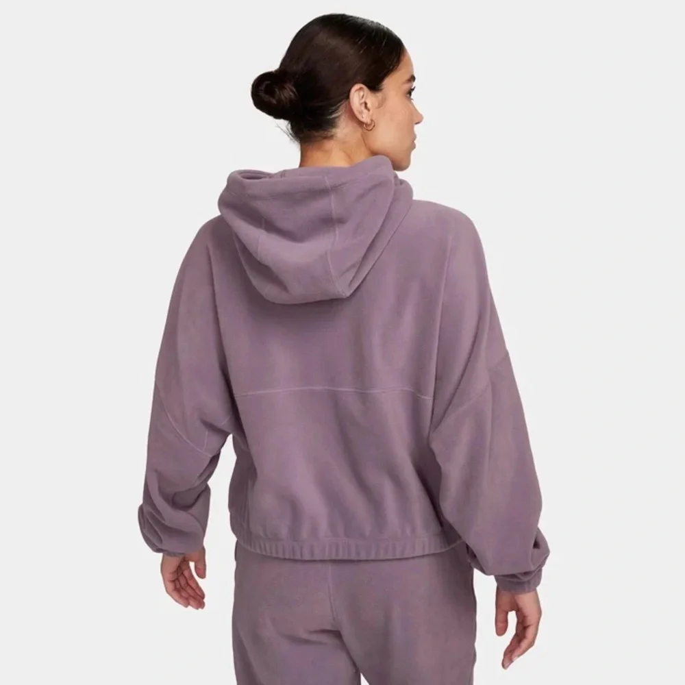 Nike Therma-Fit Women’s Oversized Full-Zip Fleece Hoodie Size Large - Picture 6 of 6